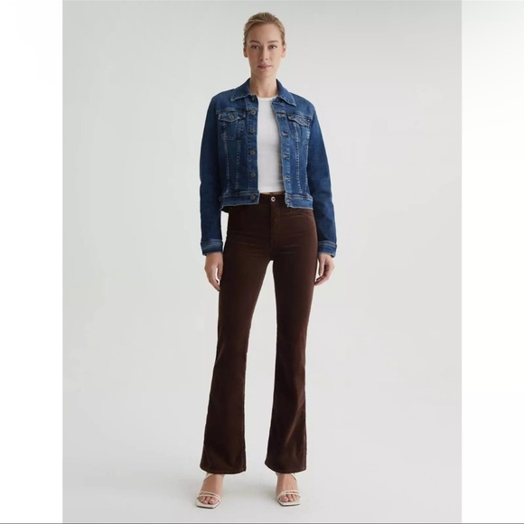 Ag Adriano Goldschmied Pants - AG Farrah Boot High Rise Fit Boot JEAN - Bitter Chocolate NWT SIZE 29 X 32